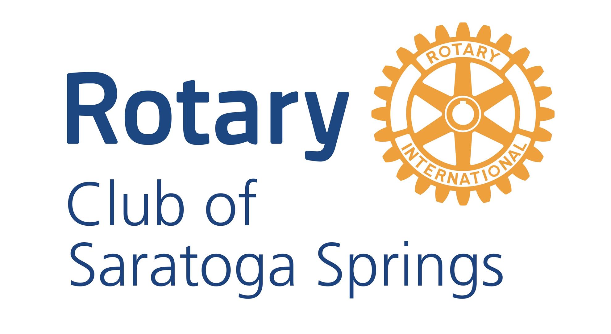 Rotary Club of Saratoga Springs Logo