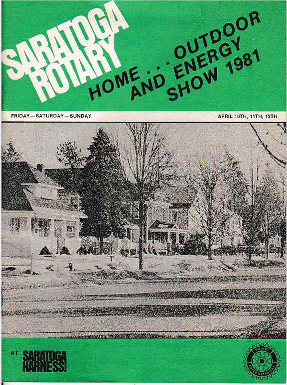 1981 Rotary Home, Outdoor and Energy Show program cover (opens pdf)