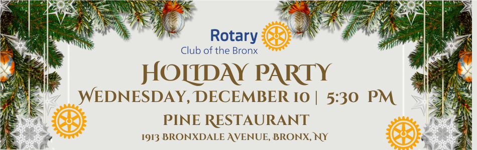 2022 Bronx Roatary website banner