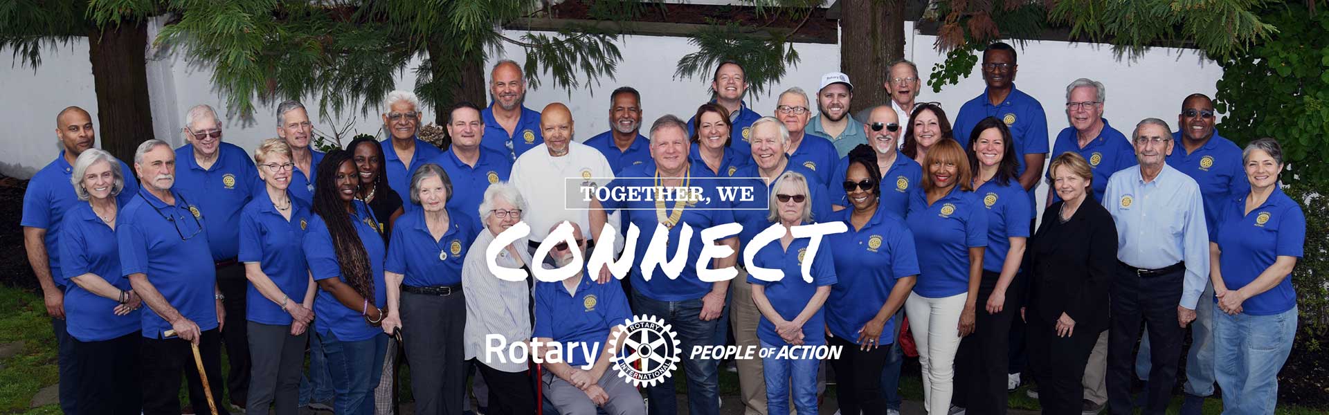 Peekskill Rotary 2025 - 2026 Club Photo | Together We Connect | People of Action