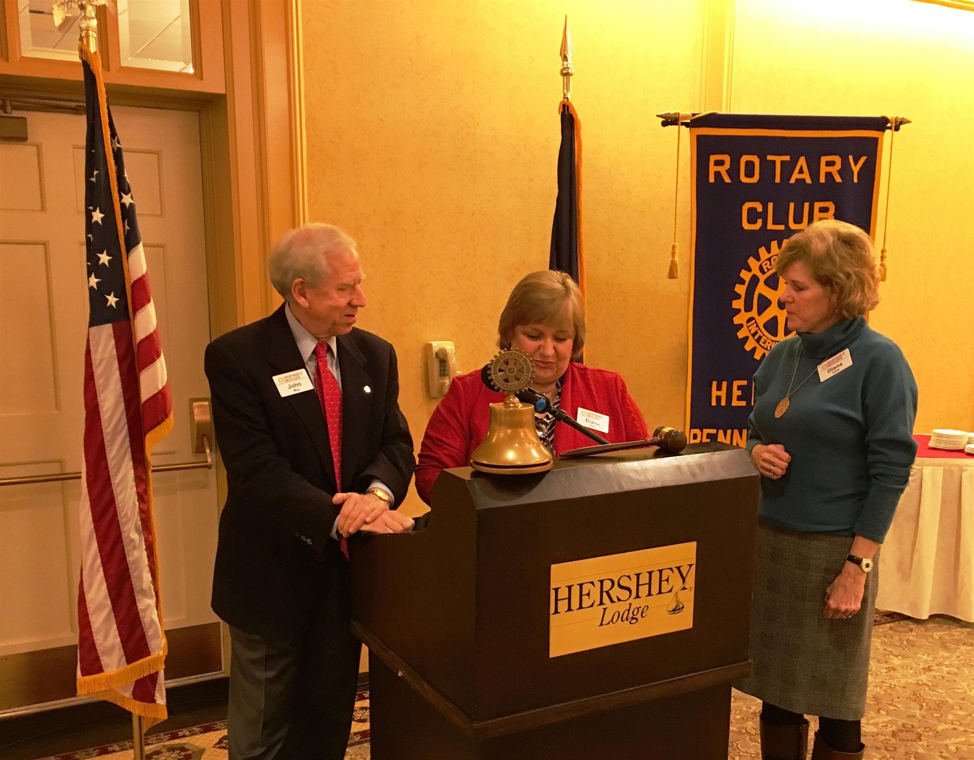 Diana Reed is Named a Paul Harris Fellow Rotary Club of Hershey