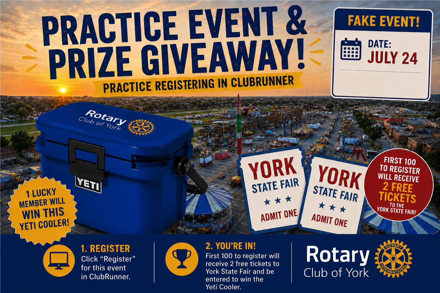 Practice Event & Prize Giveaway