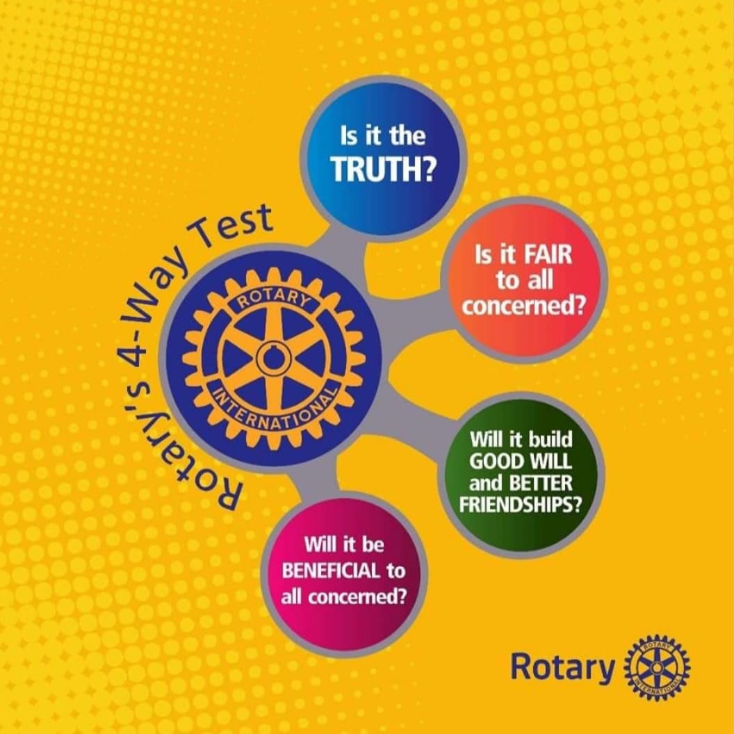 Life, Rotary and the 4 Way Test | Rotary Club of Allentown