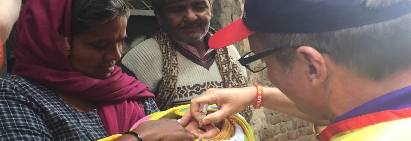 Past President James on NID Trip, India