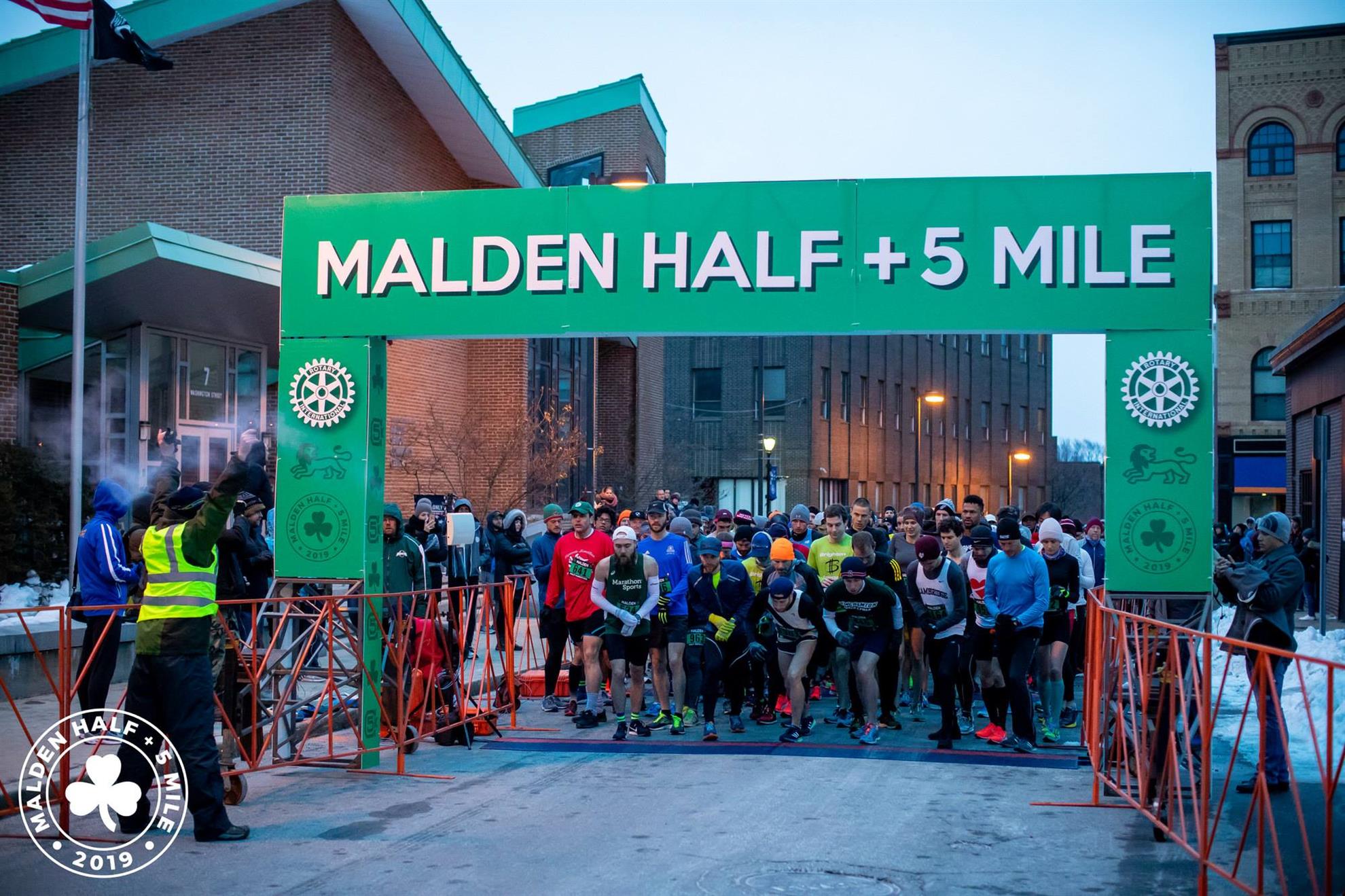 MALDEN ROTARY ROAD RACE HALF AND FIVE MILER RUNS TO GREAT SUCCESS