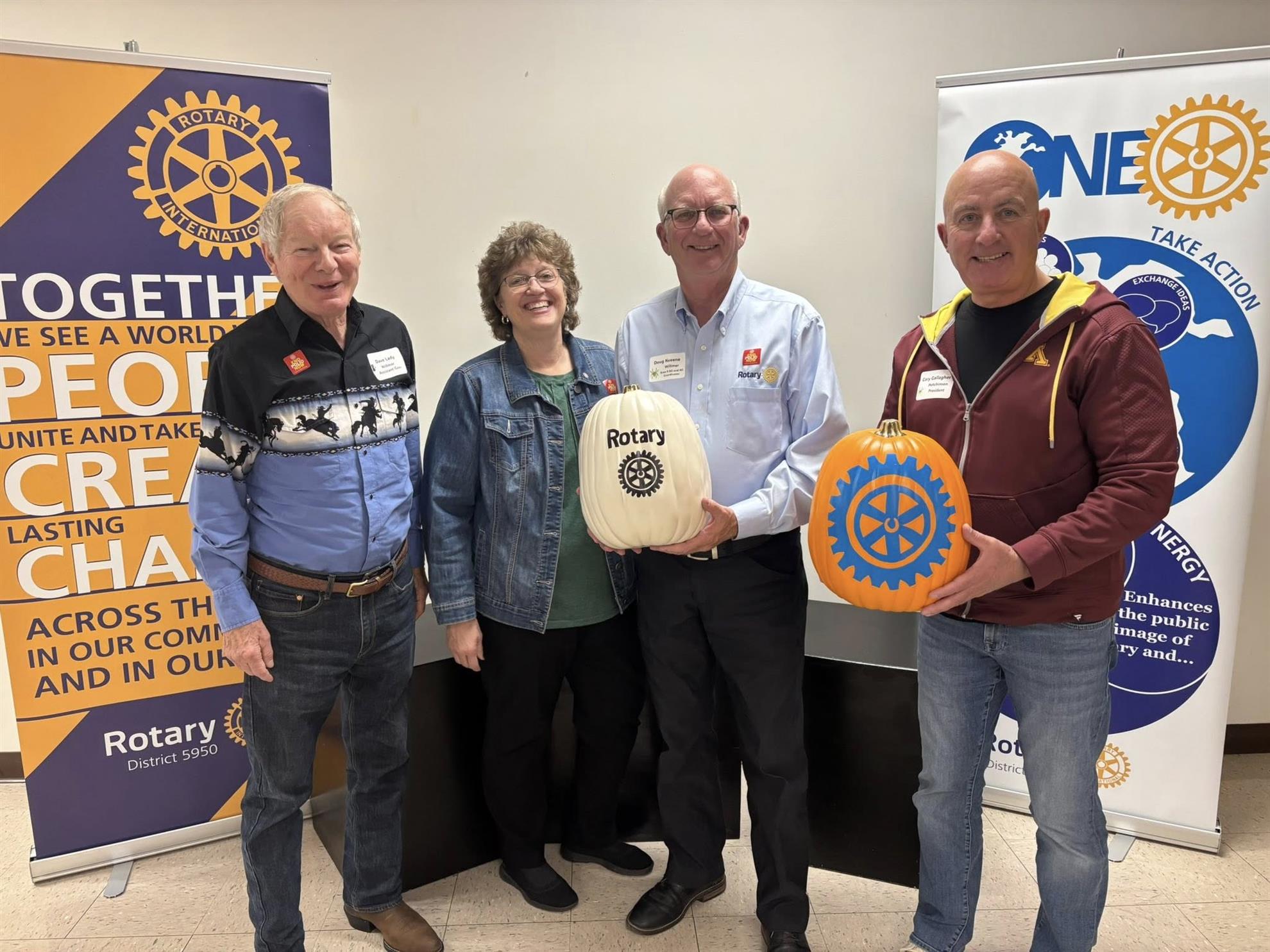 Cory Gallagher at Rotary District 5950 "One Summit"