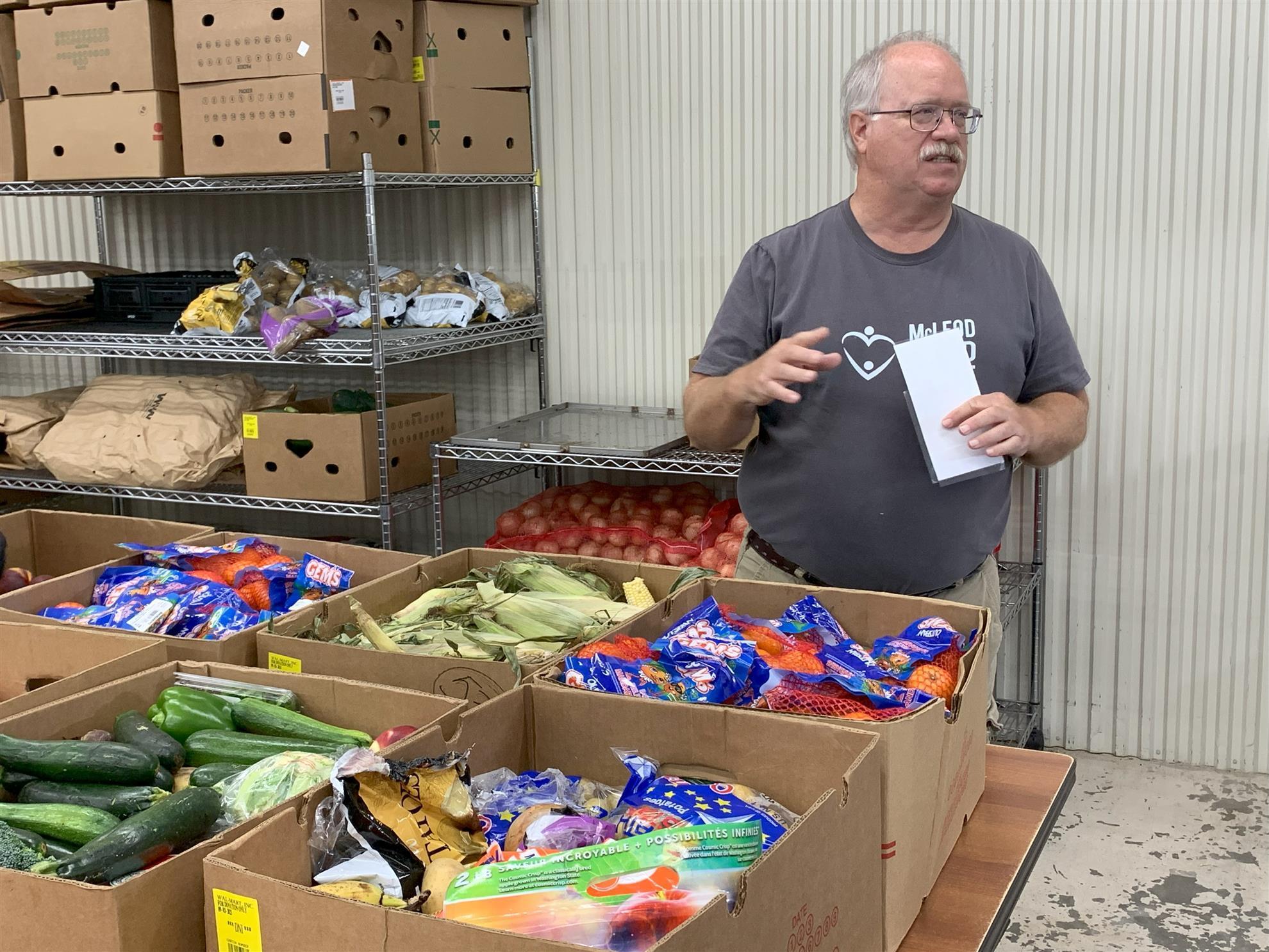 McLeod County Food Shelf Tour