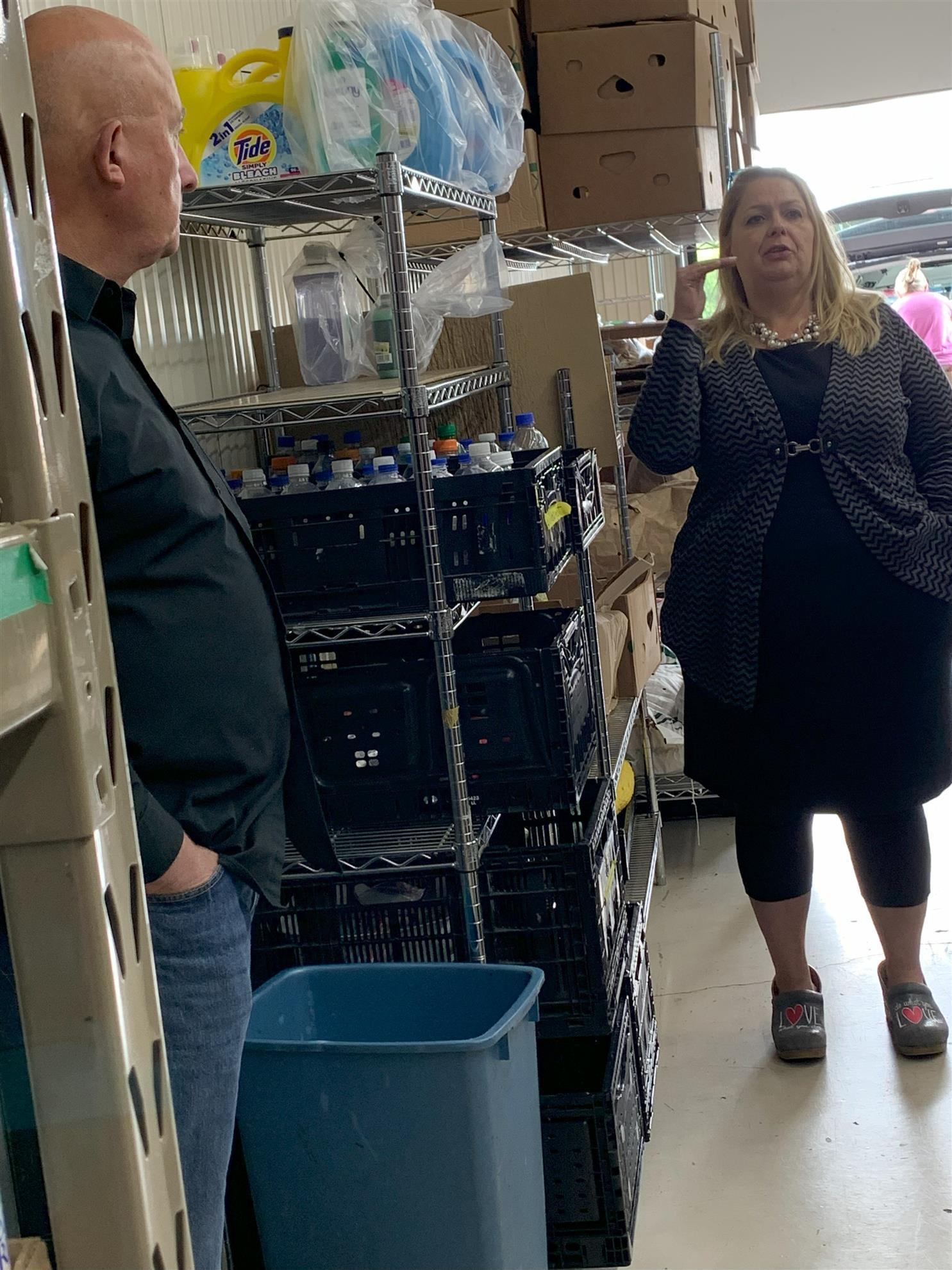 McLeod County Food Shelf Tour