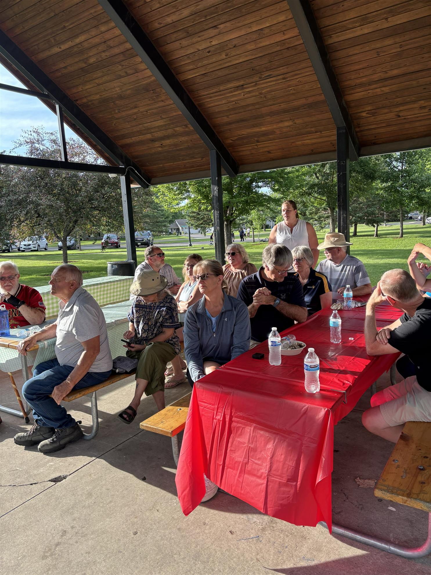 Club members gather for annual picnic