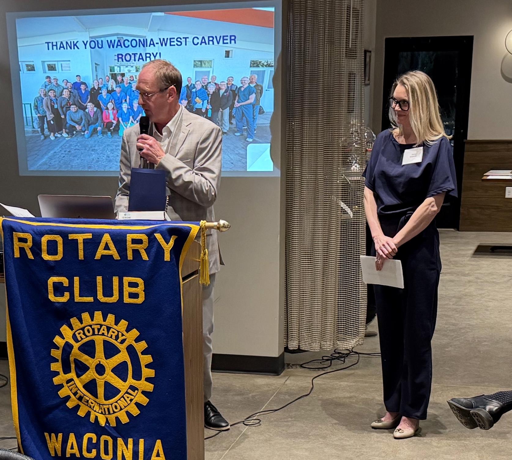 2025 Rotary Gourmet Wine Dinner: "Service Above Self Awards" goes to Dr. Dawn Stapleton