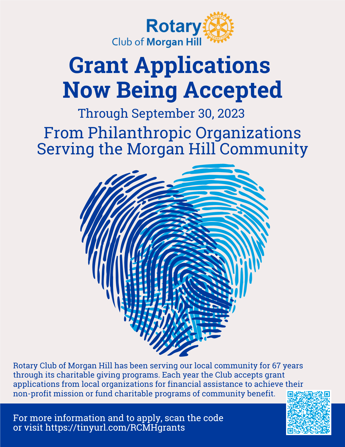Grant application now being accepted