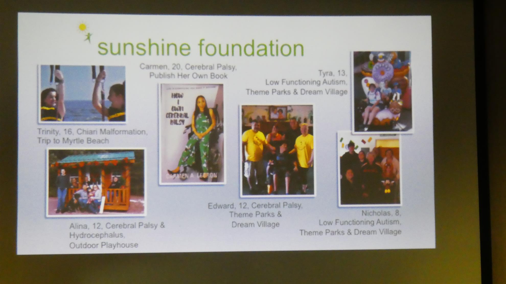 KATE SAMPLE - SUNSHINE FOUNDATION | Rotary Club of Norristown