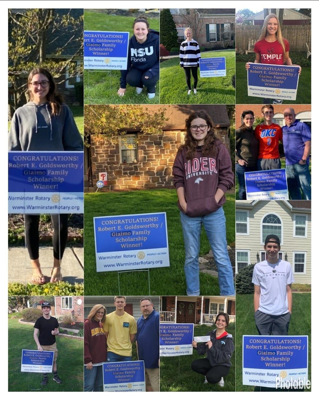 2021 Scholarship Winners