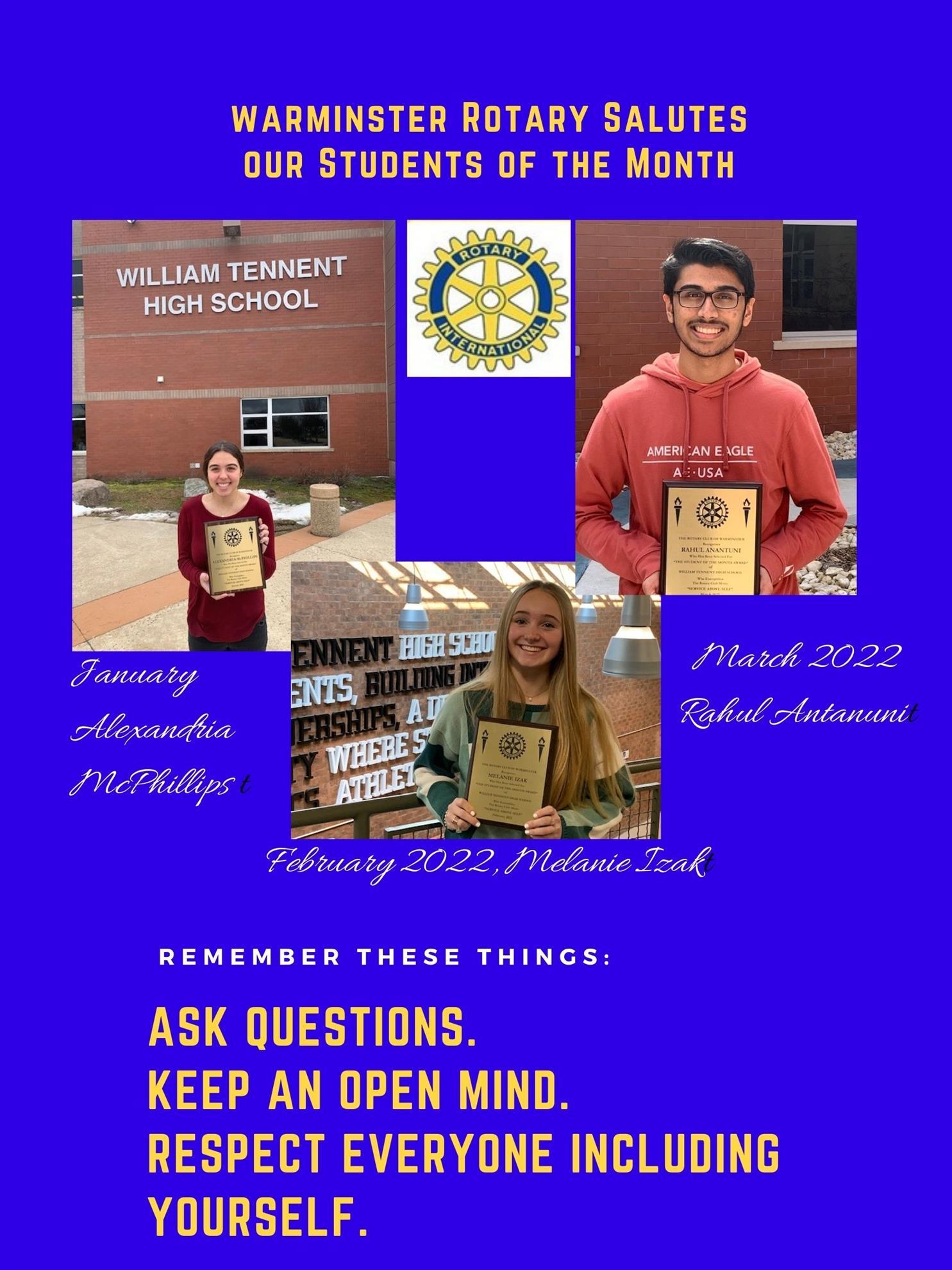 2022 Scholarship Winners