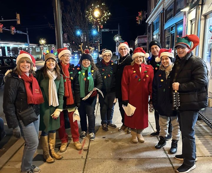 Caroling West Reading Stroll