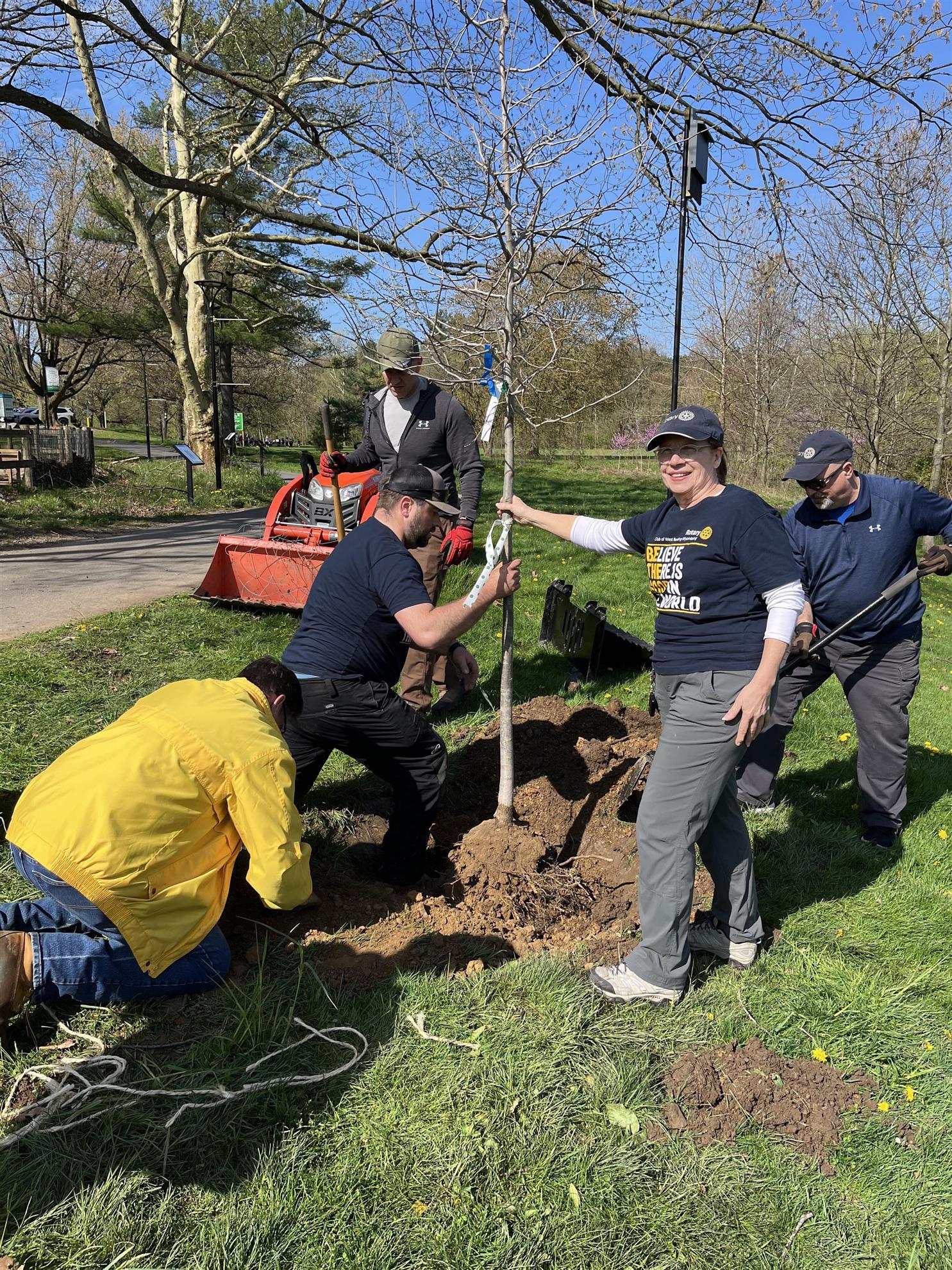 Day of Service - Planting Trees