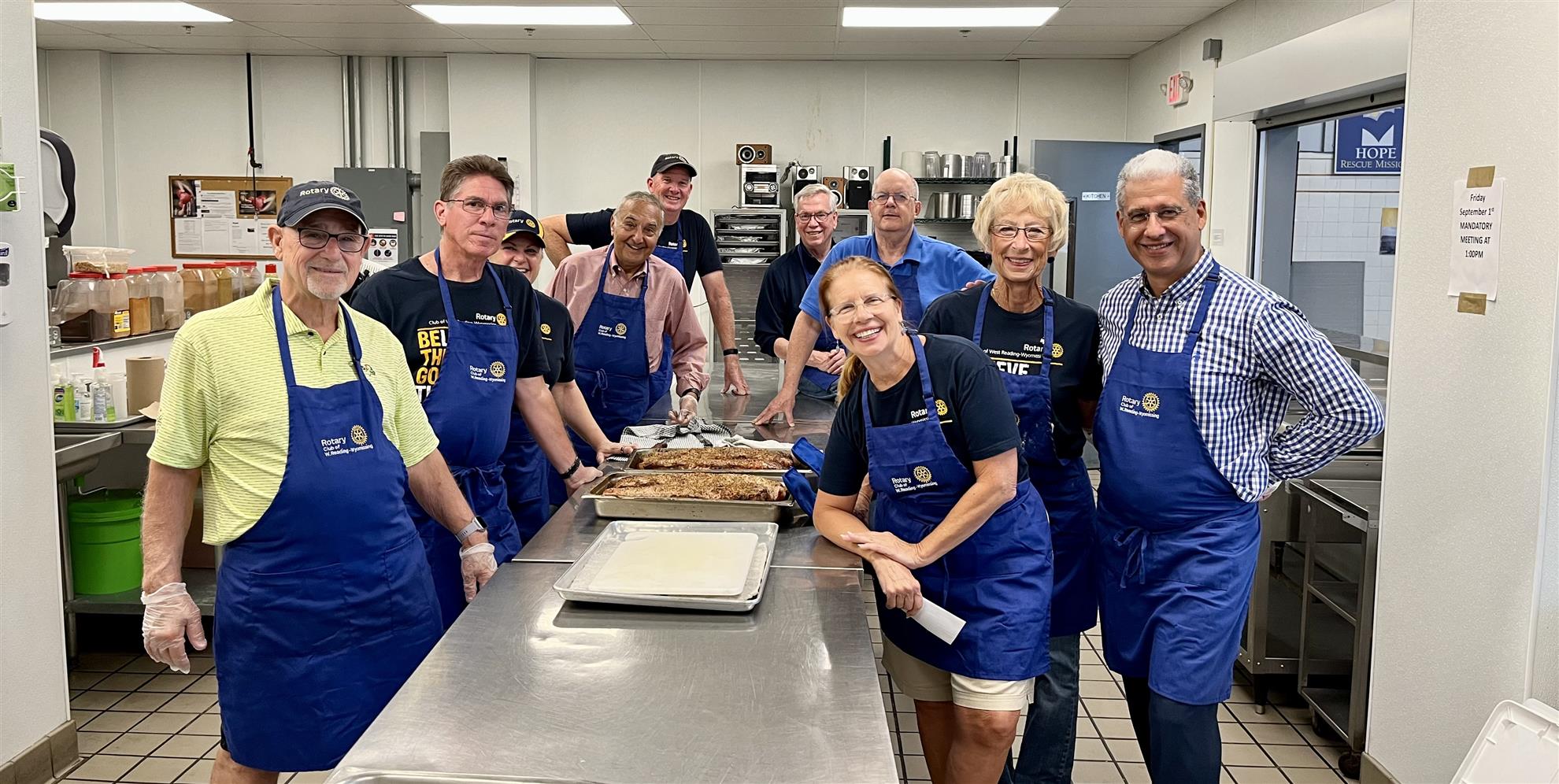 Hope Rescue Mission + Lighthouse Prep & Serve Dinner