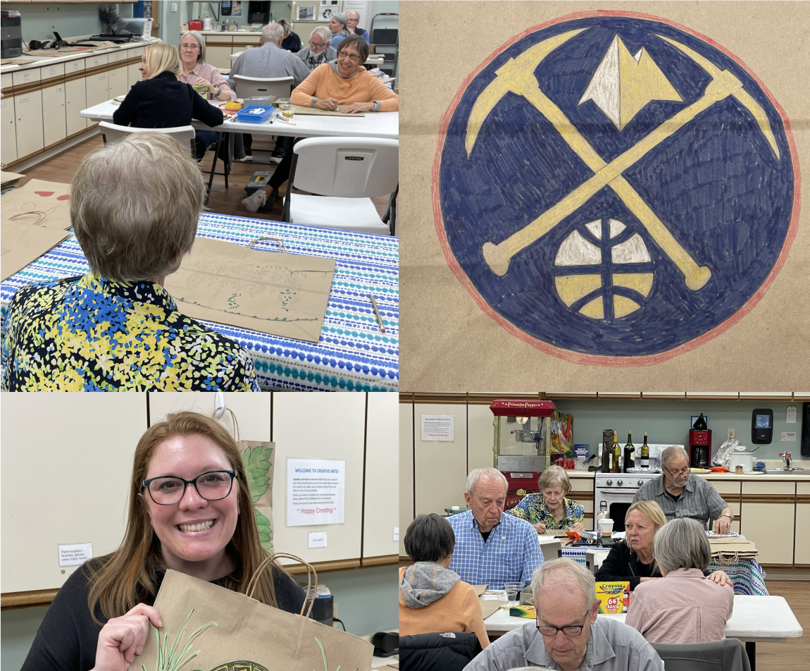 Painting Bags for Project Angel Heart