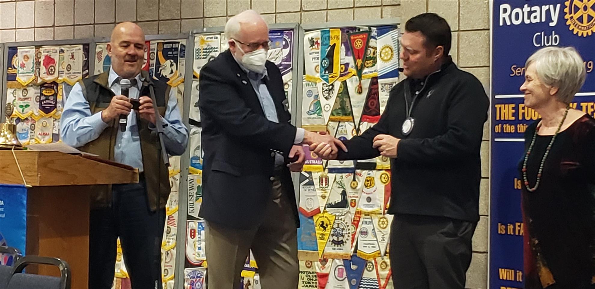 Paul Harris Presentation Rotary Club of Longmont