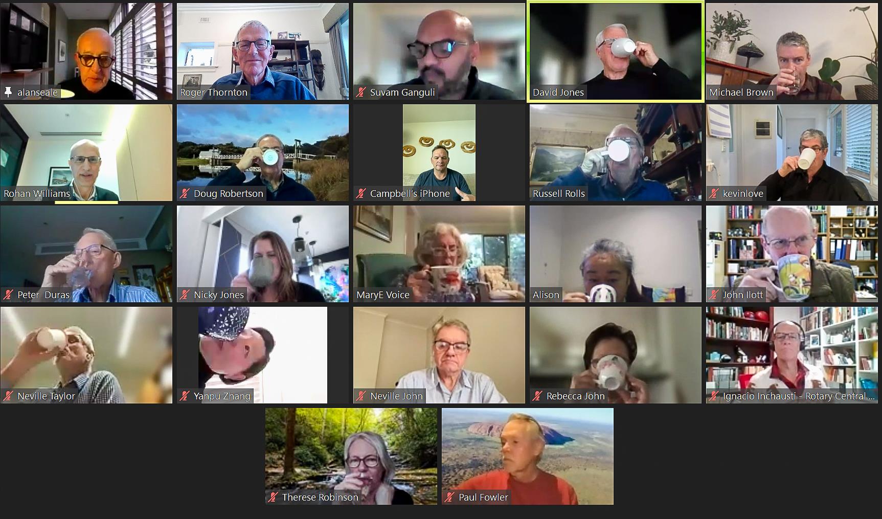 GREETINGS FROM ROTARY CLUB OF BROMLEY UK Rotary Club of Central Melbourne