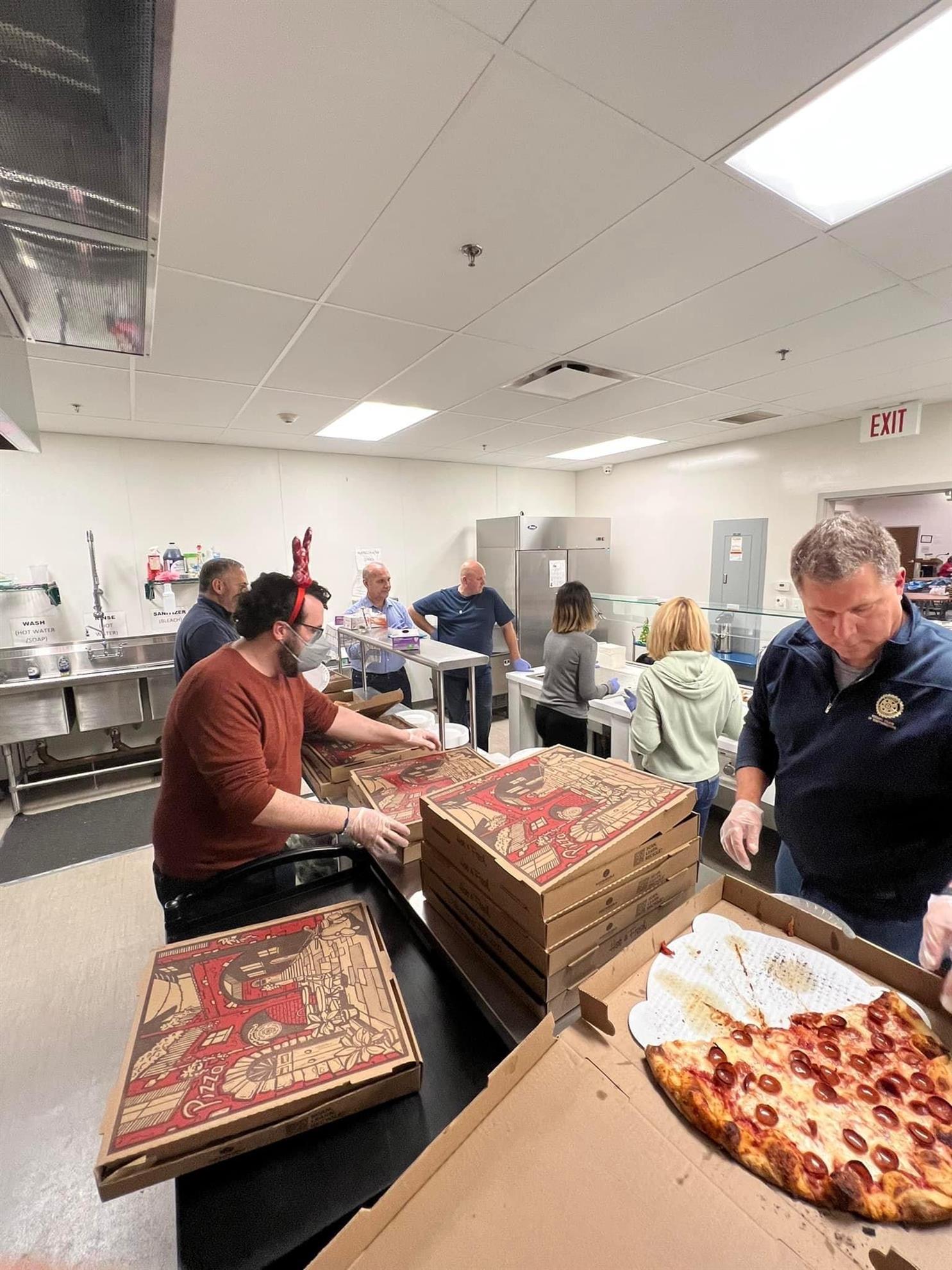 SCS Pizza Night Dec 2022  Rotary Club of Southington