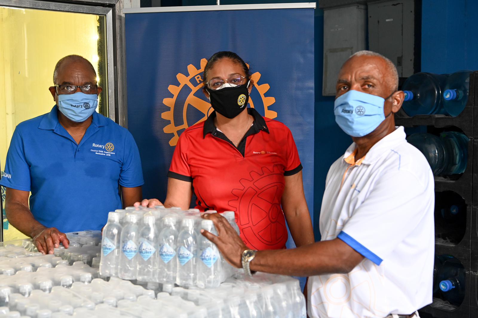 Barbados Rotary Clubs Donate To St Vincent 