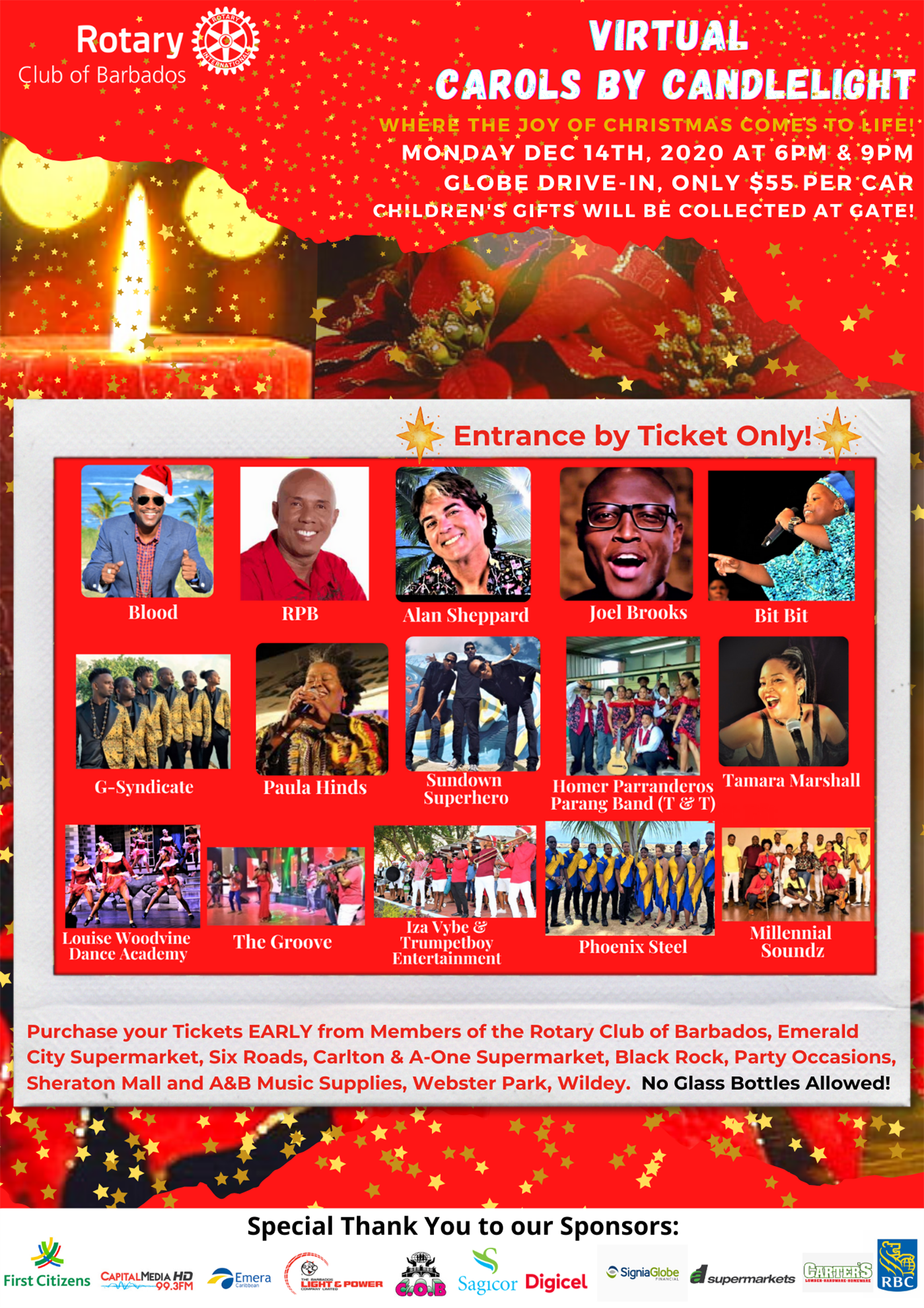 Carols by Candlelight is going Virtual Rotary Club of Barbados