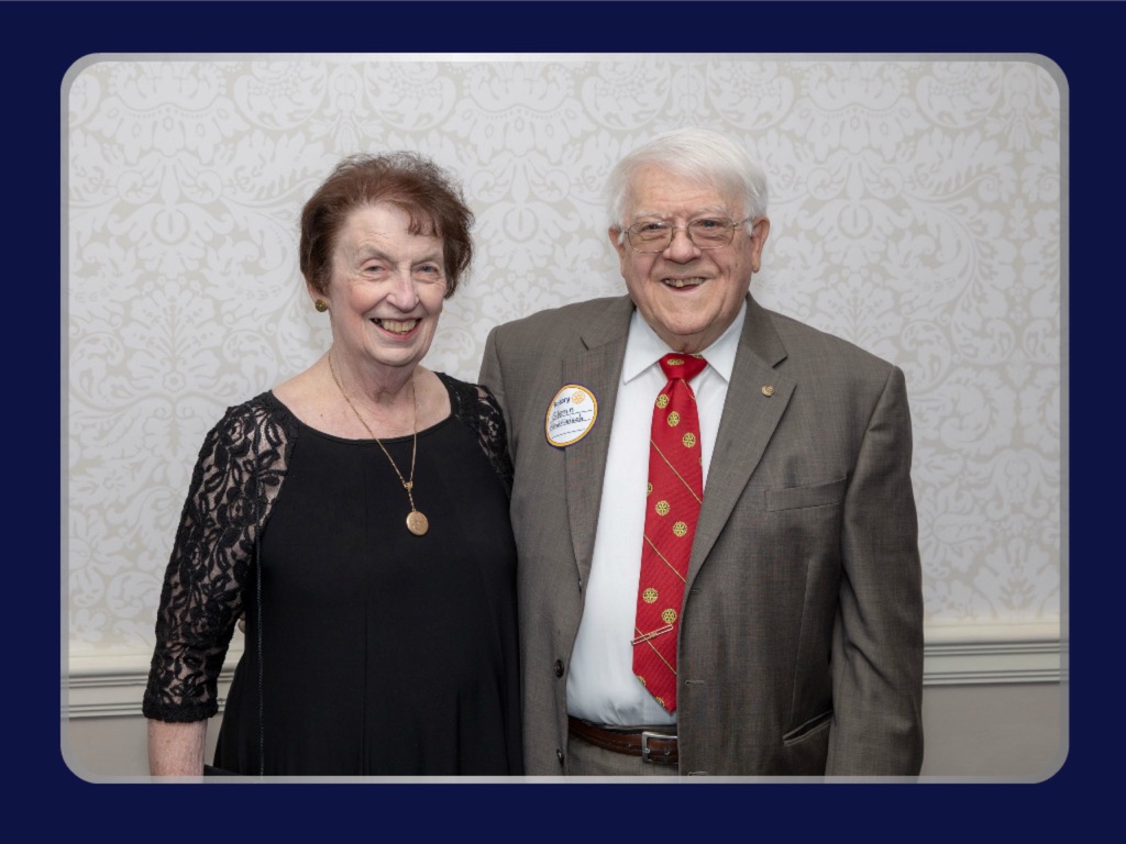 Glenn Rindfleisch honored with Service Above Self Award | Rotary Club ...