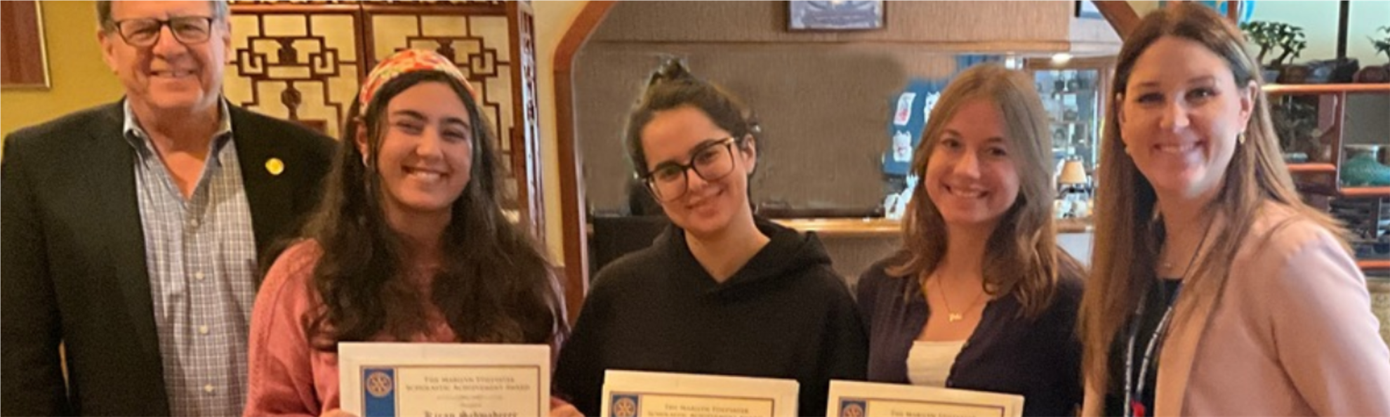  Samantha Bonanno, Kiran Schwaderer and Julia Powers Named Rotary Scholars of the Month