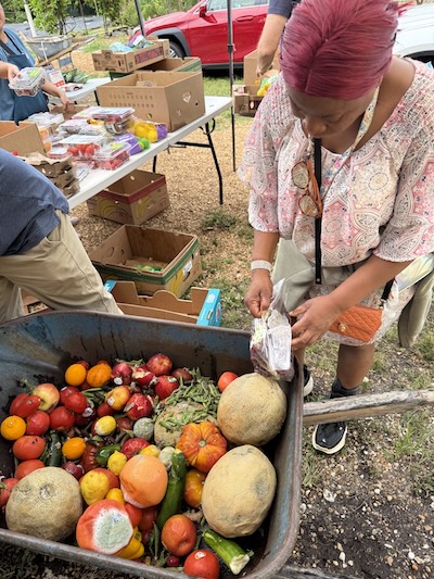 Food ready for compost