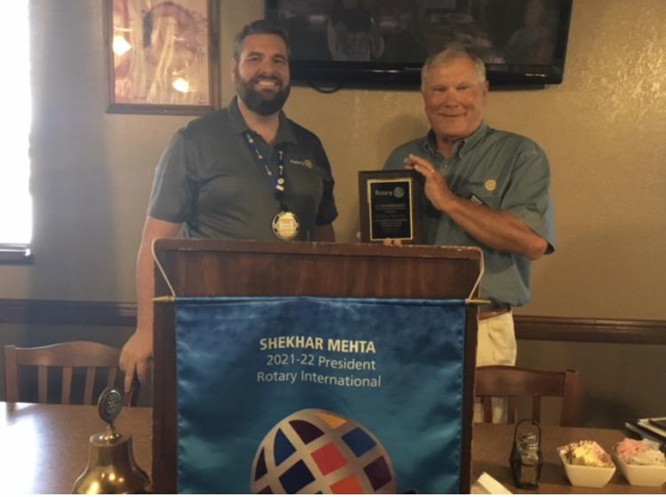 Martin Cherry Assumes the Role of President | Rotary Club of Flatonia