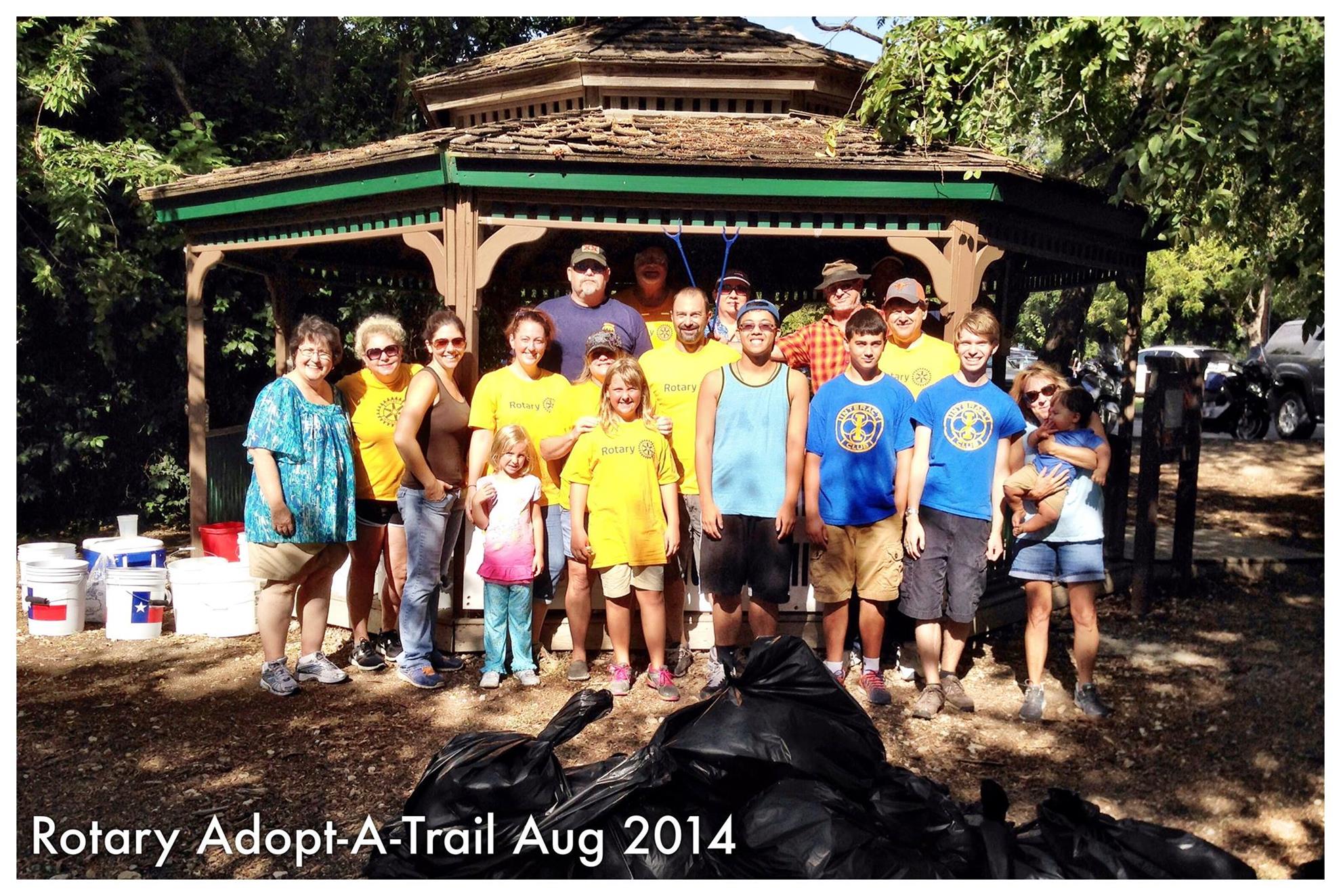 August 2014 Adopt-A-Trail