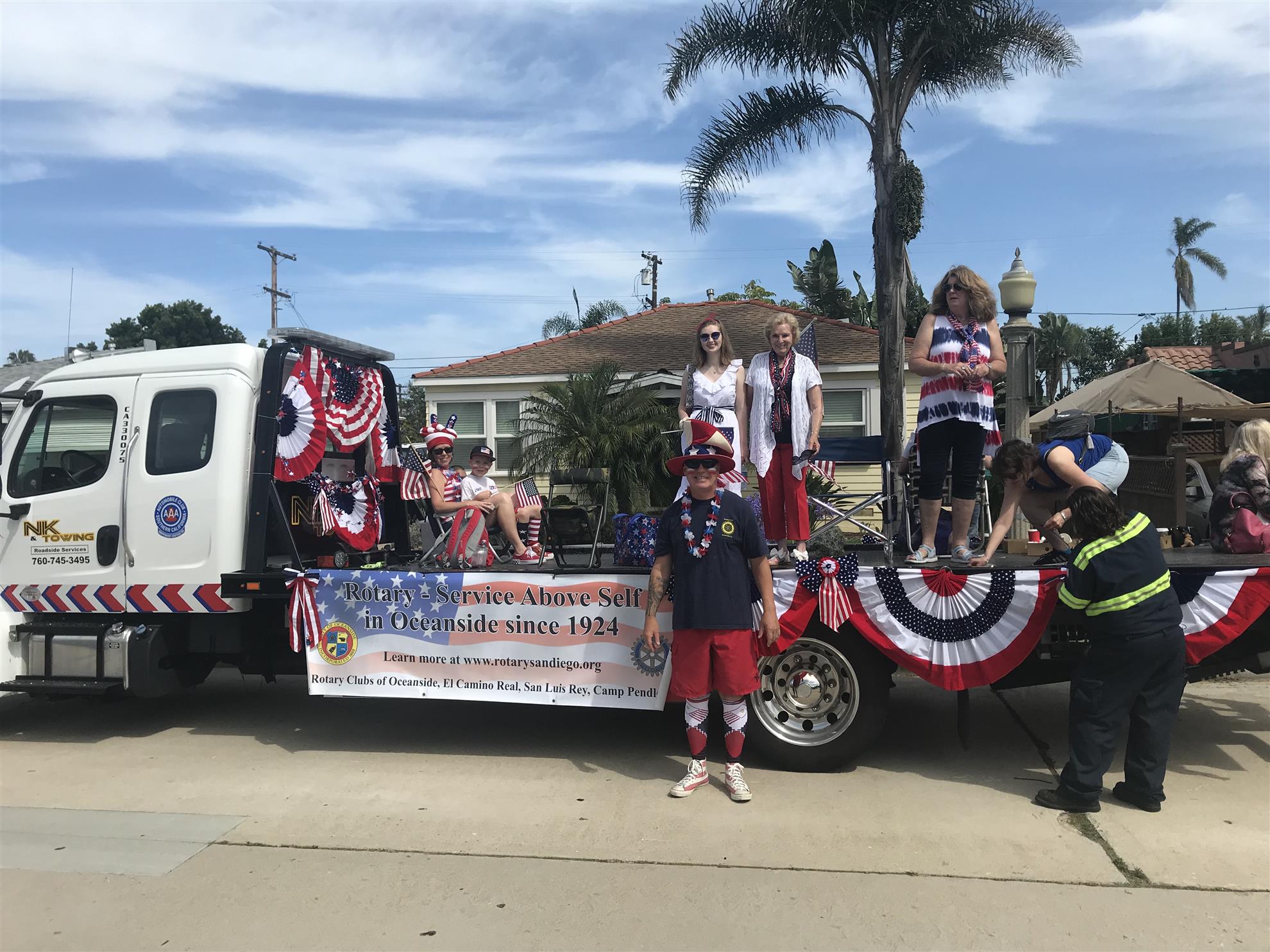 Fourth of July Parade & Festivites Rotary Club of El Camino Real