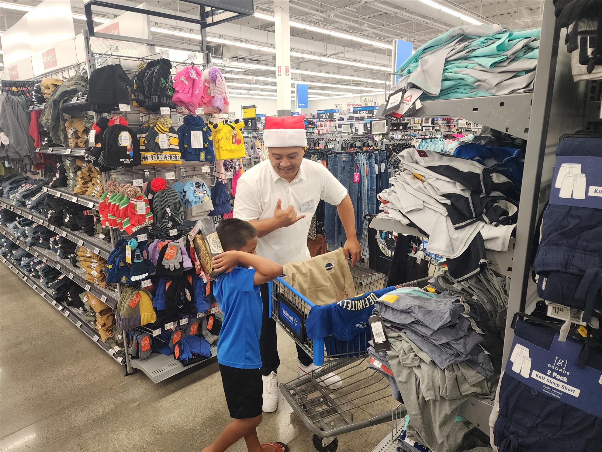 Rotary Club of Ala Moana Legacy Project, Santa Clothes