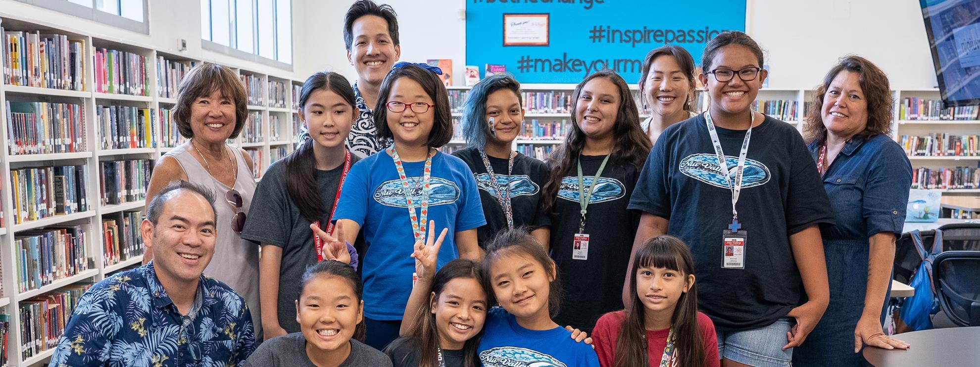 Niu Valley Middle School Early Act Club