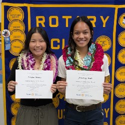Students of the Month from March 2025 from King Kekaulike HS and Kamehameha Schools Maui