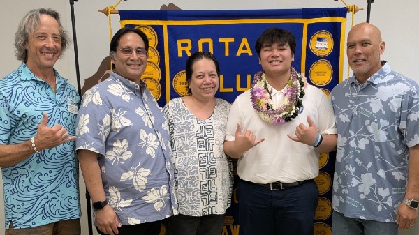 The Rotary Club of Upcountry Maui is happy to honor outstanding students from King Kekaulike HS and Kamehameha Schools Maui