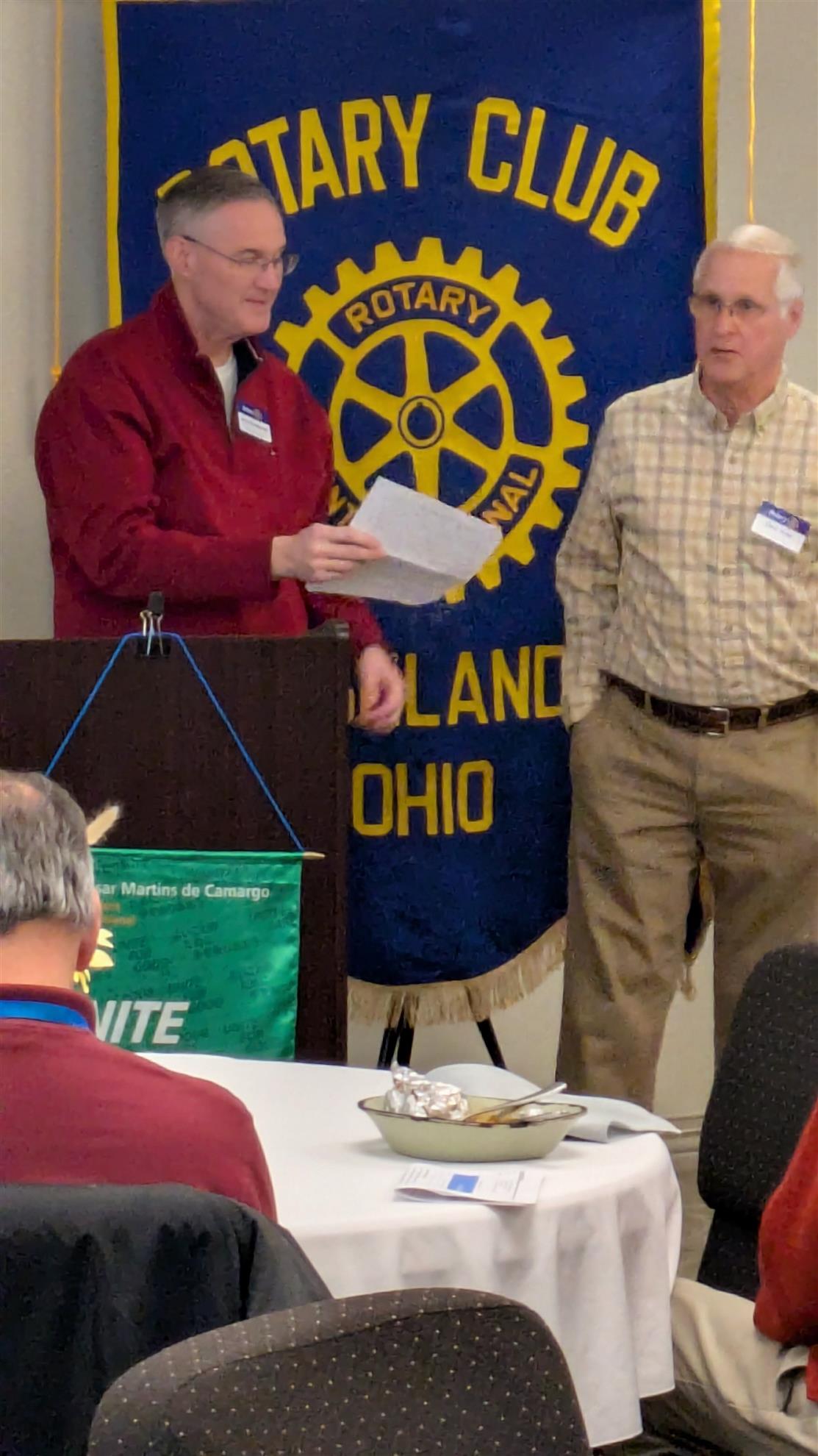 Steve Yoder Dr. Steve Yoder Installed as New Club President | Rotary Club of Ashland
