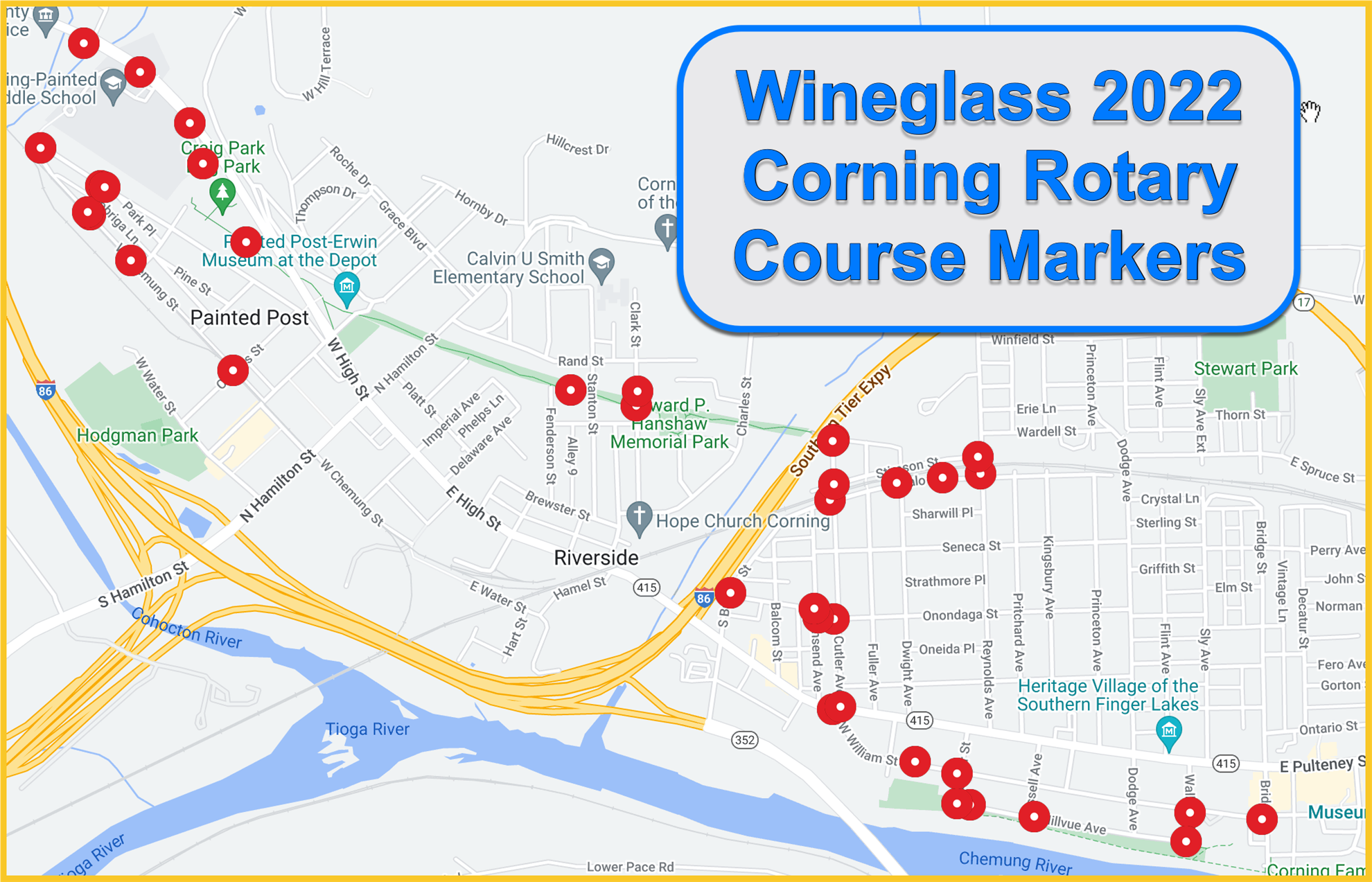 Wineglass Marathon 2022 Rotary helps point the way Rotary Club of