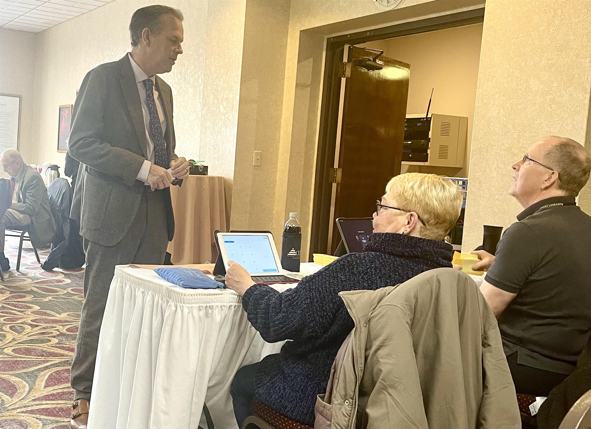 20240118 Rotary Lunch meeting Rotary Club of Corning