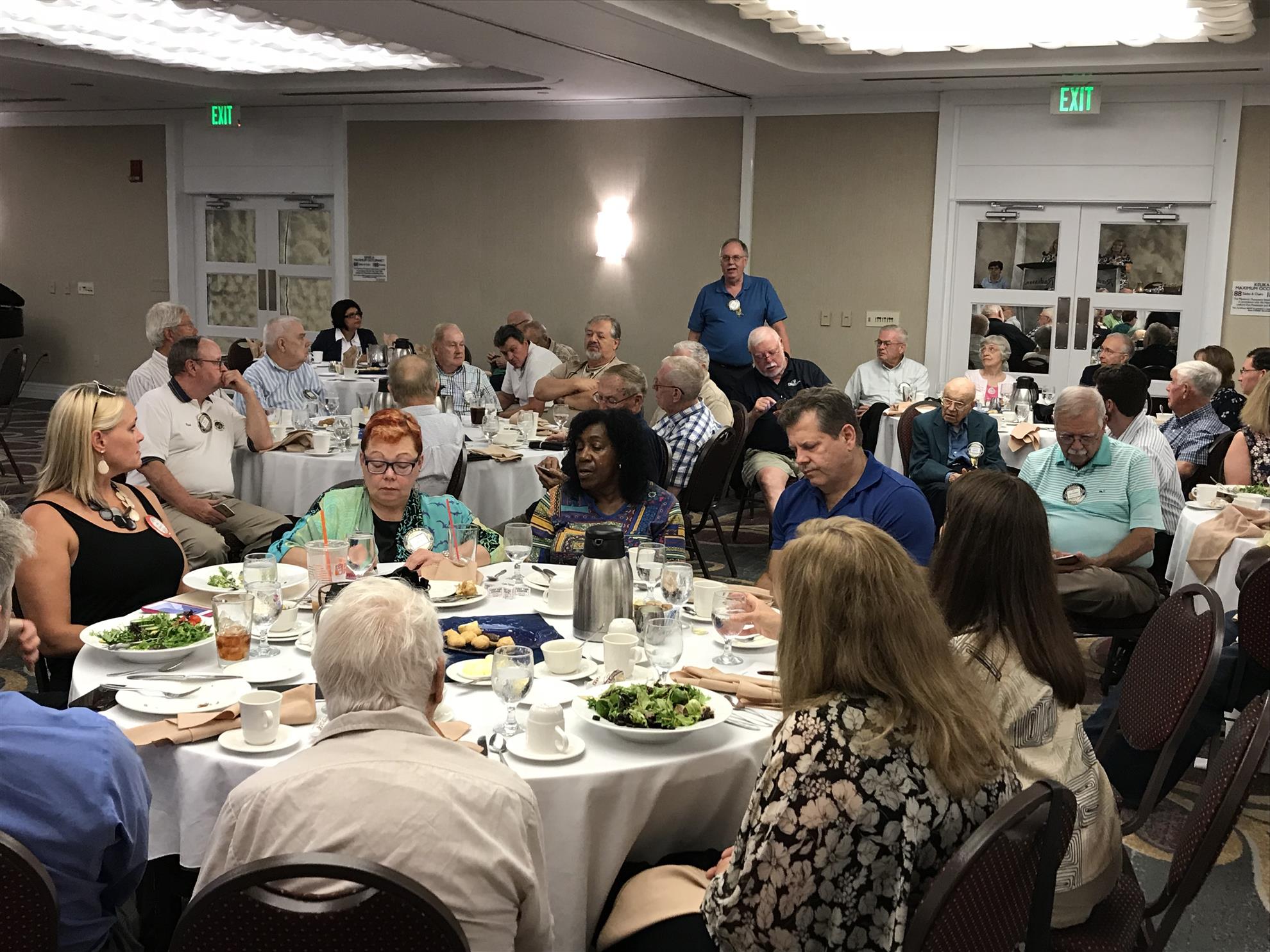 83018 Rotary Meeting Rotary Club of Corning