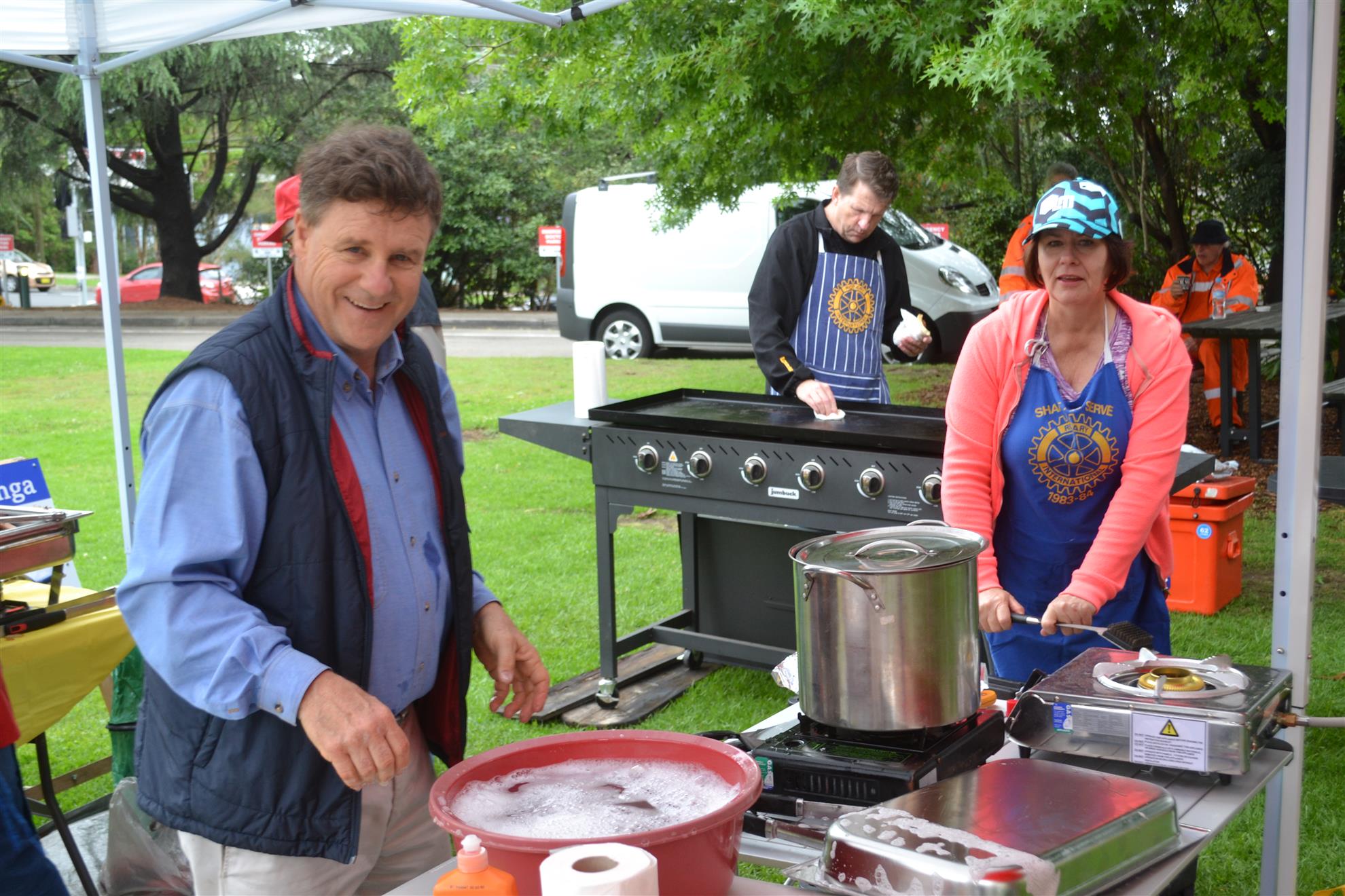 San Fun Run BBQ 2015.