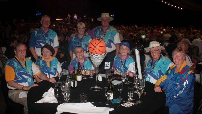 Club members at the 2000 International Convention is Sydney