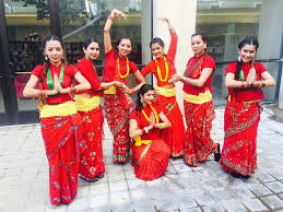 Nepalese dancers - a local Cultural event 2018