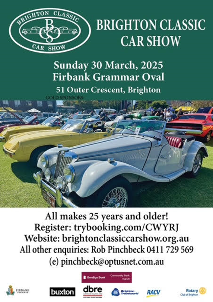 Brighton Rotary Classic Car Show
