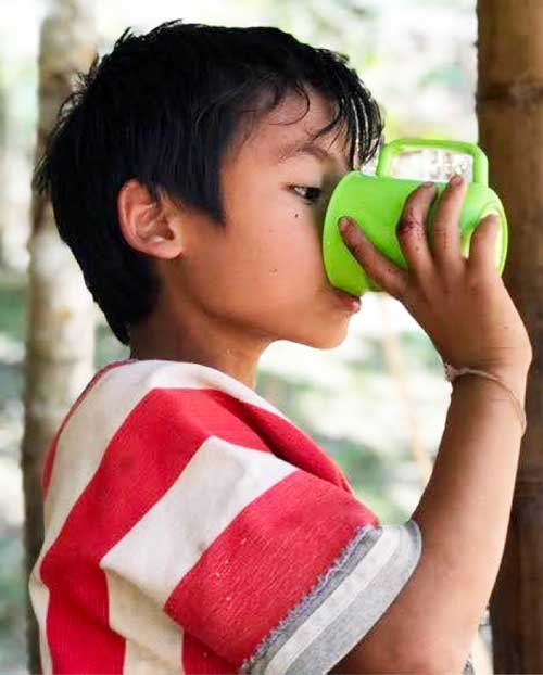 Safe water in the village