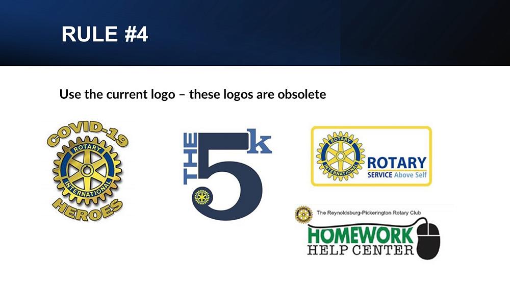 USING ROTARY LOGOS CORRECTLY Rotary Club of Hawthorn