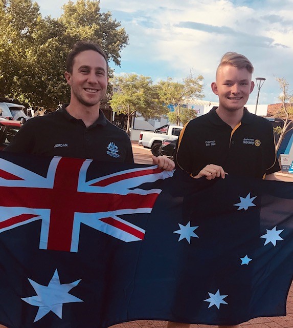 Applecross Rotary Farewells Our Exchange Student Connor Ovens Rotary Club Of Applecross