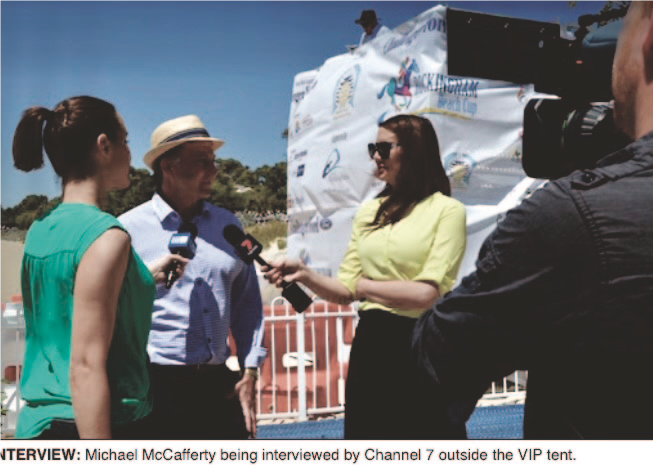 Michael McCafferty at Beach Cup