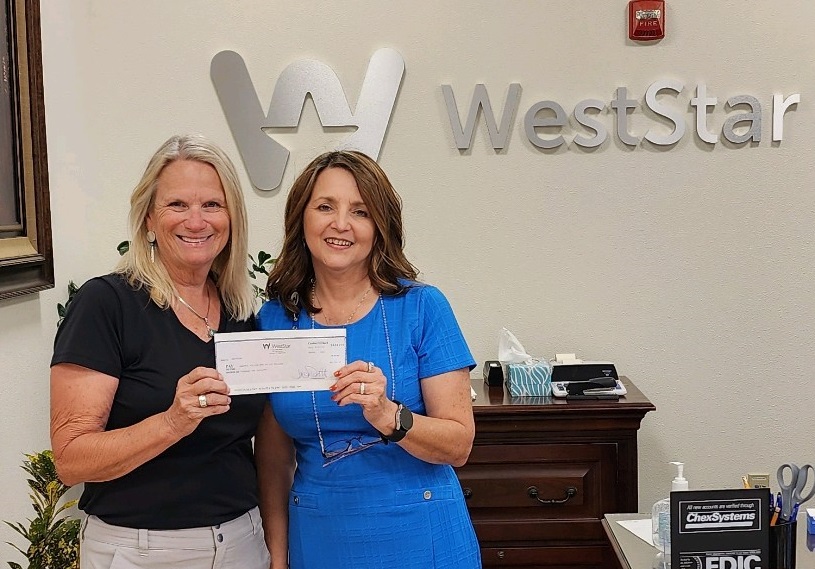 Thank You to the WestStar Bank Team Rotary Club of Las Cruces (Rio